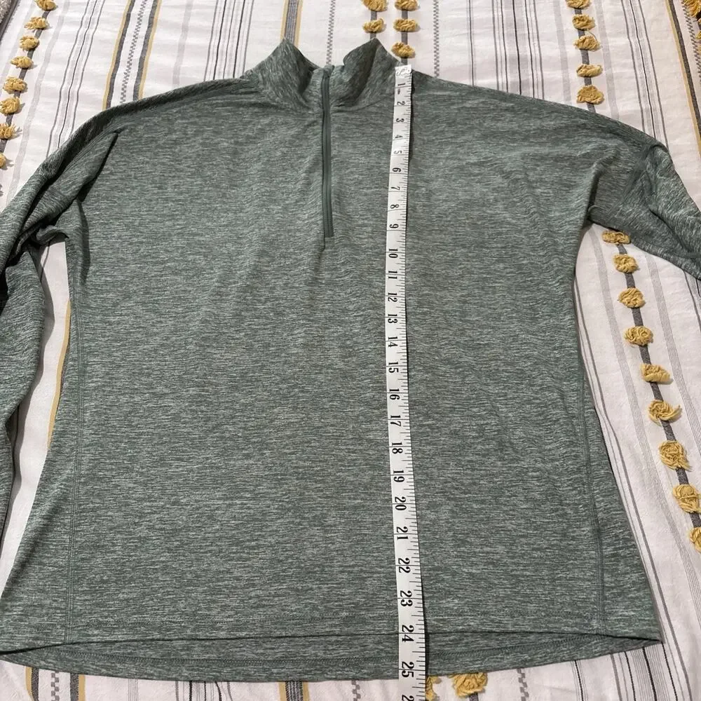 Nike Running Dri-Fit M Long Sleeve 1/4 Zip Shirt, Athleisure, Run, Outdoor, EUC